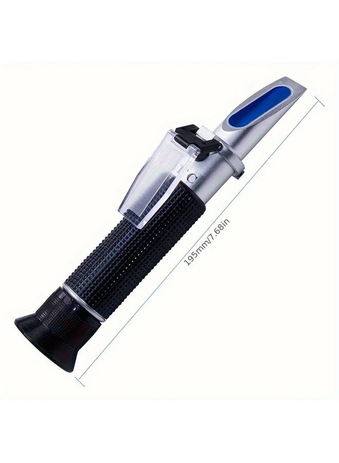 Handheld ATC Refractometer 0 100 for Seawater Salinity Brine Testing 1pc Optical Hydrometer Adjustable Focus - Image 2